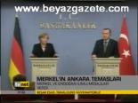 Merkel'den Ilımlı Mesajlar
