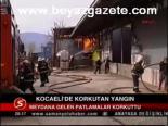 Kocaeli'de Korkutan Yangın