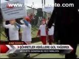 Şöhretler Vekillere Gol Yağdırdı