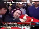3 Şehit Uğurlandı