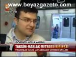 Taksim - Maslak Metrosu Birleşti