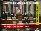 Açılışı Türk İmam Yaptı