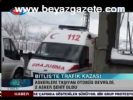 bitlis - Bitlis'te Trafik Kazası Videosu