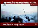 belcika - Polisle Çatıştılar Videosu