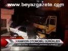 Kamyon Otomobili Sürükledi