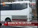 Belçika'da Pkk Gösterisi