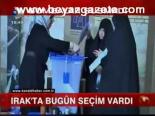 Irak'ta Bugün Seçim Vardı