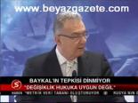 Baykal'ın Tepkisi Dinmiyor