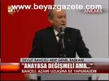 Bahçeli: Anayasa Değişmeli Ama...