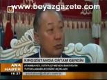 Kırgızistan'da Ortam Gergin