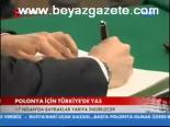 Polonya İçin Türkiye'de Yas