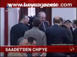 Saadet'ten Chp'ye Anayasa Dersi