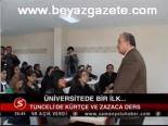 Üniversitede Bir İlk