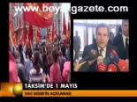 Taksim'de 1 Mayıs