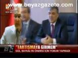 Gül, Baykal'ın Önerisi İçin Yorum Yapmadı