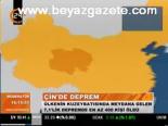 Çin'de Deprem