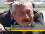 Antalya'da Şehide Veda