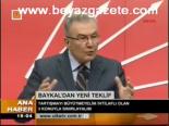Baykal'dan Yeni Teklif