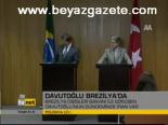 Davutoğlu Brezilya'da