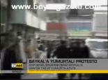 Baykal'a Yumurtalı Protesto