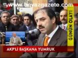Akp'li Başkana Yumruk