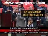 İlk Gün Tartışmalarla Geçti