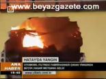 Hatay'da Yangın