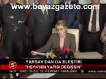 Yarsav'dan Eleştiri