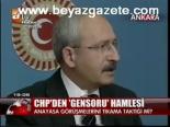 Chp'den Gensoru Hamlesi