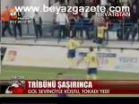 Futbolcu Tribünü Şaşırırınca Tokadı Yedi