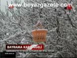 Bayrama Kar Engeli