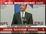 Obama Soykırım Demedi