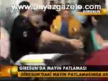 Giresun'da Mayın Patlaması