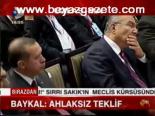 Baykal: Ahlaksız Teklif