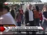 Acil Çağrıda Tek Numara