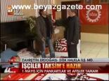 İşçiler Taksim'e Hazır
