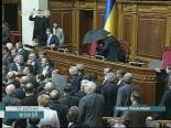 Ukrayna Parlamentosu Karıştı