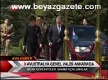 Avustralya Genel Valisi Ankara'da