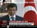 Davutoğlu: Barzani'yi Davet Etti, Uygun Bir Vakitte Türkiye'yi Ziyaret Edecek