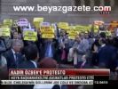 Kadir Özbek'e Protesto