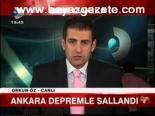 Ankara Deprem Sallandı