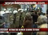 Atina'da Kemer Sıkma İsyanı