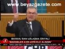 Baykal'dan Uzlaşma Sinyali
