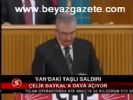 Van'daki Taşlı Saldırı