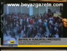 Baykal'a Yumurtalı Protesto