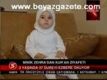 Minik Zehra'dan Kur'an Ziyafeti