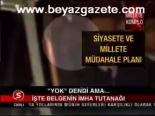 İşte Belgenin İmha Tutanağı