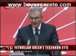 Fethullah Gülen'e Teşekkür Etti
