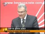 Chp'de İstifa Şoku