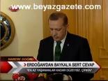 Erdoğan'dan Baykal'a Sert Tepki